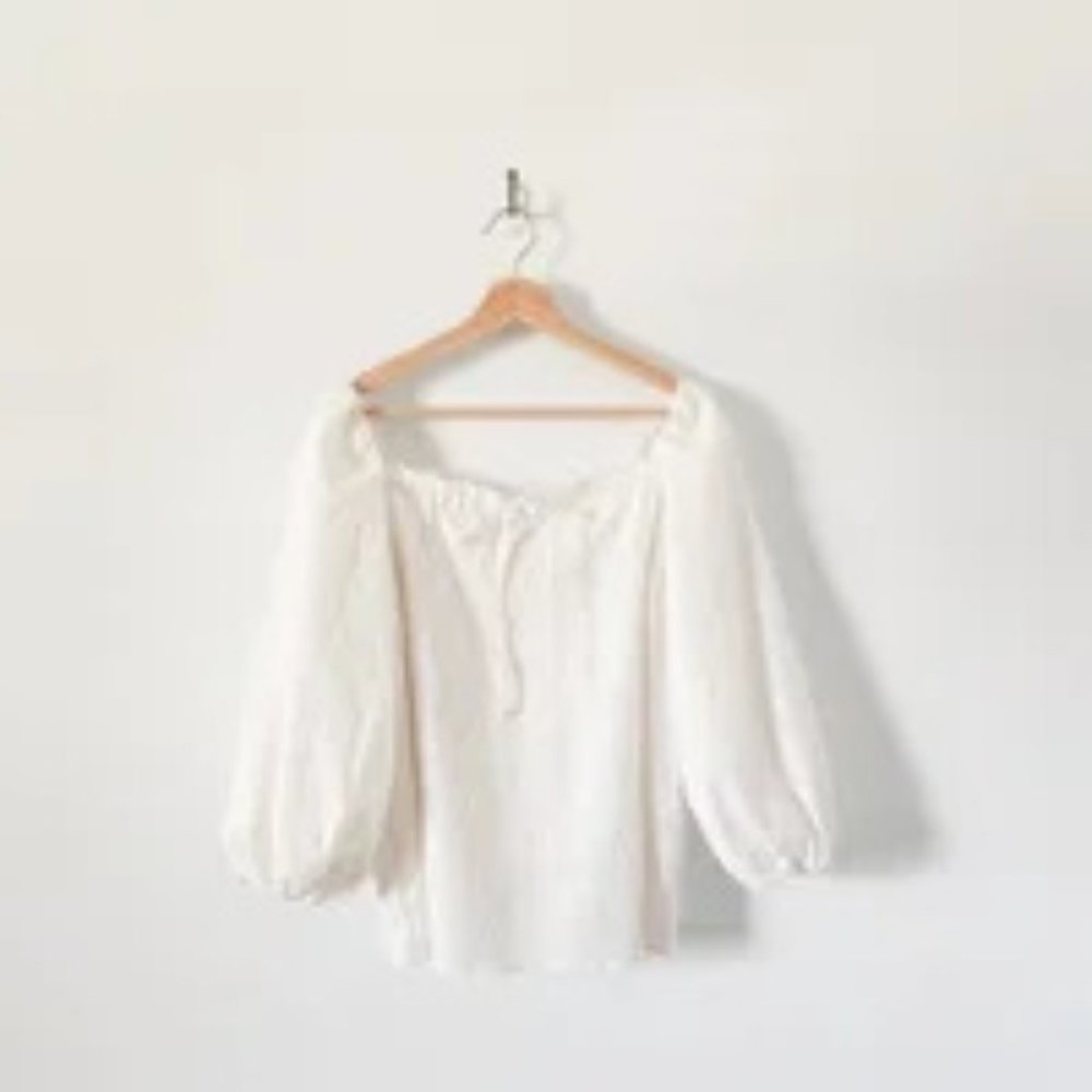 White long sleeves
